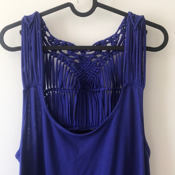 BLUE SWIMSUIT COVER UP - Picture 2 of 4